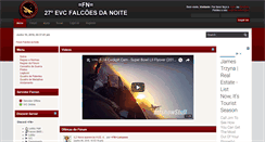 Desktop Screenshot of falcoesdanoite.com.br